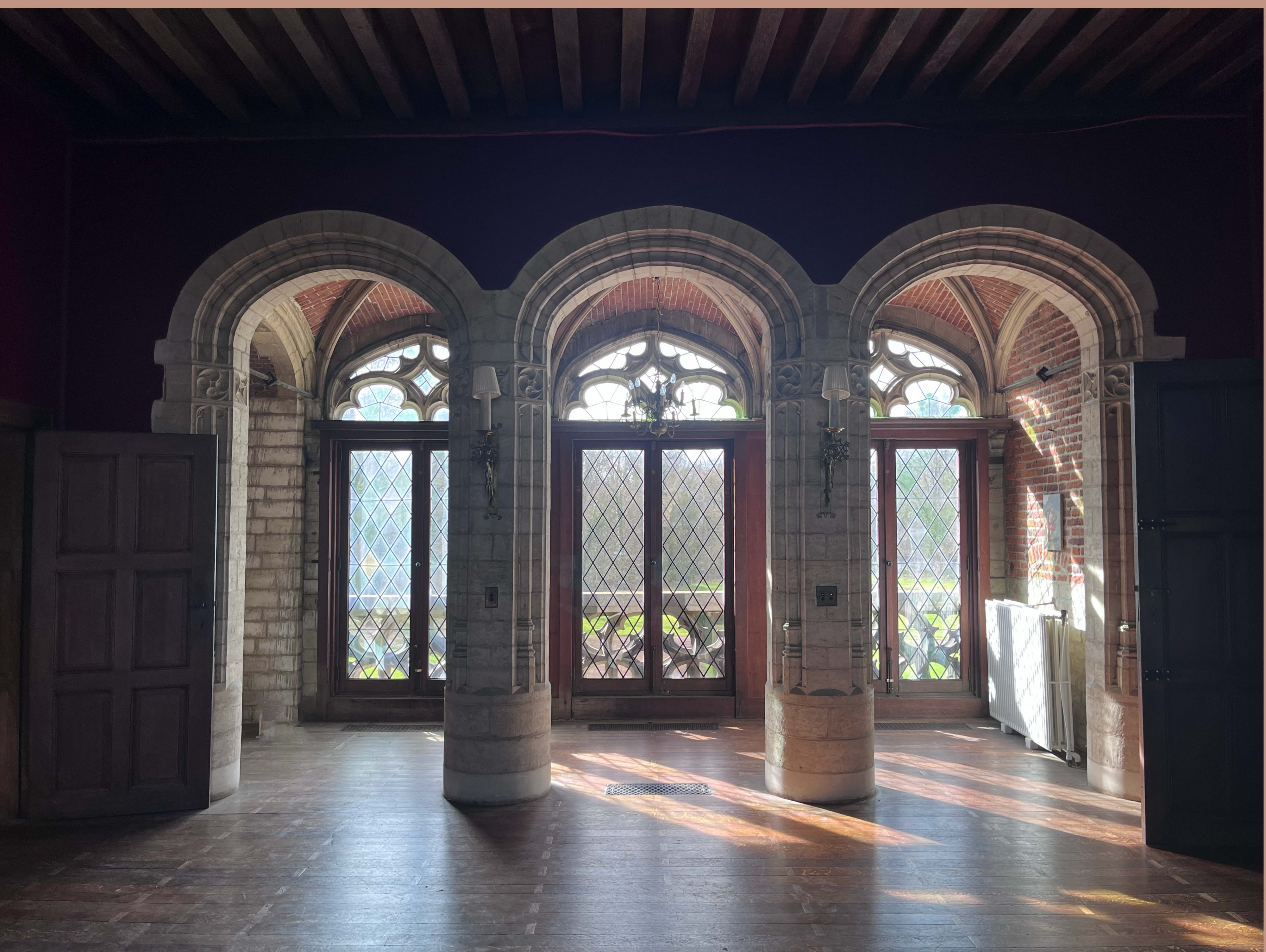 inside