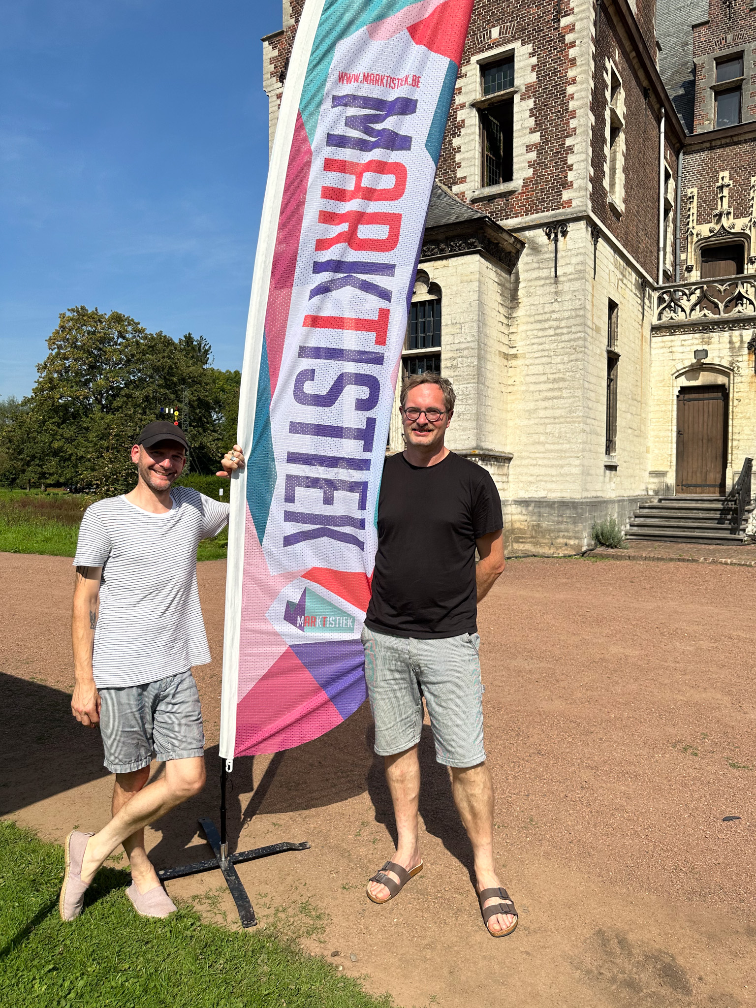 Steven De Jaeger en Gert Paenen, bezielers Marktistiek